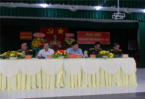 Ban Chỉ huy Quân sự huyện Trà Cú: Đại hội Thi đua quyết thắng giai đoạn 2017-2022
