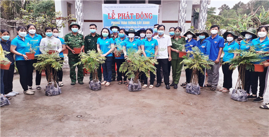 Hội Liên hiệp Phụ nữ huyện Trà Cú: Tổ chức Lễ phát động trồng cây xanh