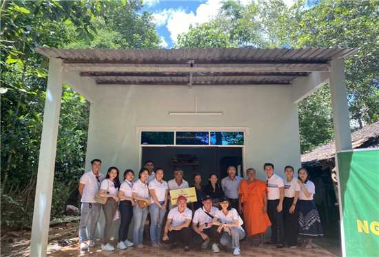 Hội từ thiện chùa Prây Vo:  Vận động tặng quà người cao tuổi và tặng nhà tình thương cho hộ nghèo
