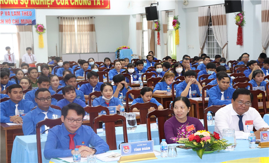 Đại hội Đoàn thanh niên Cộng sản Hồ Chí Minh huyện Trà Cú lần thứ XII, nhiệm kỳ 2022-2027 thành công tốt đẹp 