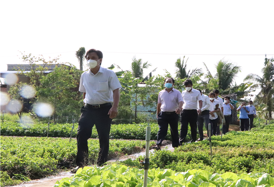 Văn phòng Điều phối nông thôn mới tỉnh Trà Vinh: Kiểm tra thực tế ba xã về đích nông thôn mới tại Trà Cú