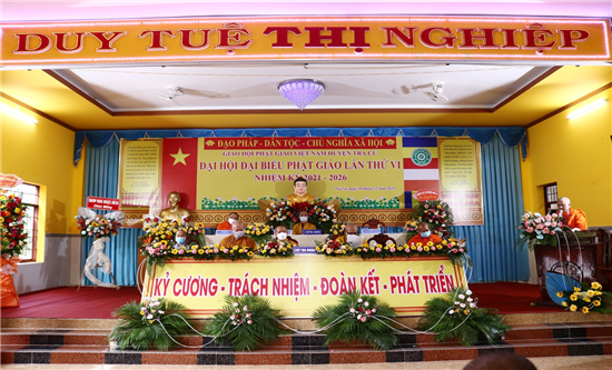 Đại hội đại biểu Phật giáo huyện Trà Cú lần thứ VI, nhiệm kỳ 2021 - 2026