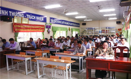 Hội giảng “Nâng cao chất lượng dạy học kỹ năng đọc trong môn Tiếng Việt lớp 3”